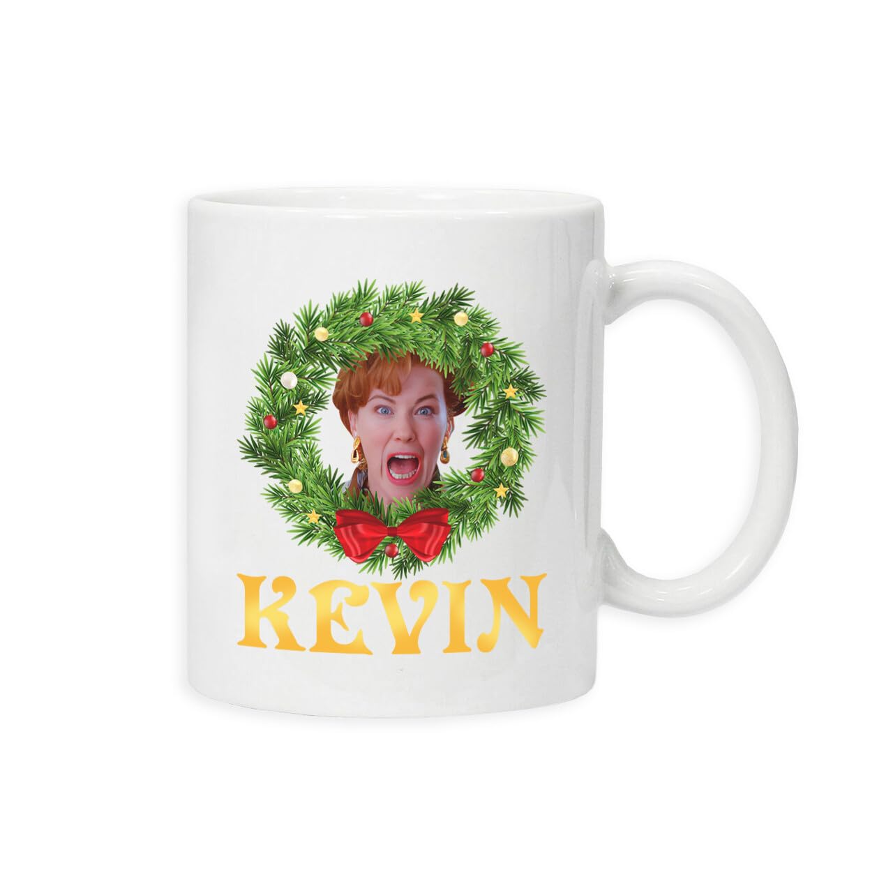 New Spirit Original Kevin meme christmas xmas festive viral christmas novelty mug drinking cup tea and coffee cups cute mug aesthetic fun funny pretty