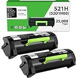 WEYNUONY 521H 52D1H00 Toner Cartridge Compatible Replacement for Lexmark 521H 52D1H00 for MS710 MS710n MS711 MS711dn MS810 MS810n MS810dn MS810de MS811 MS811n MS811dn MS811dtn MS812 MS812dn MS812de