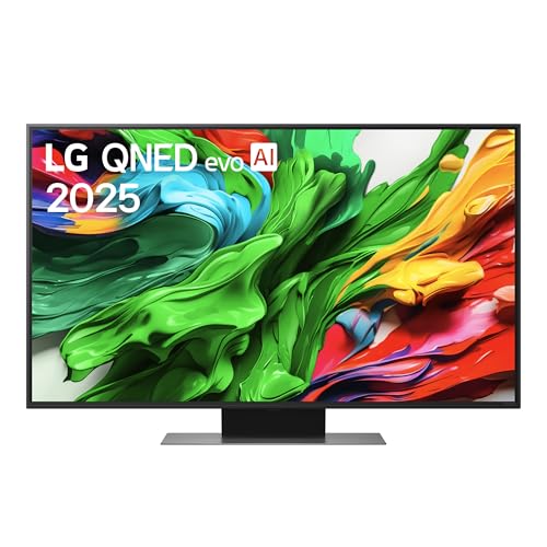 LG QNED evo AI QNED86 50 pollici, Smart TV 4K, Processore α7 Gen8, Dynamic QNED Color, Local Dimming, webOS con AI e telecomando puntatore AI, Gaming con VRR 4K@60Hz, 50QNED86A6C 2025