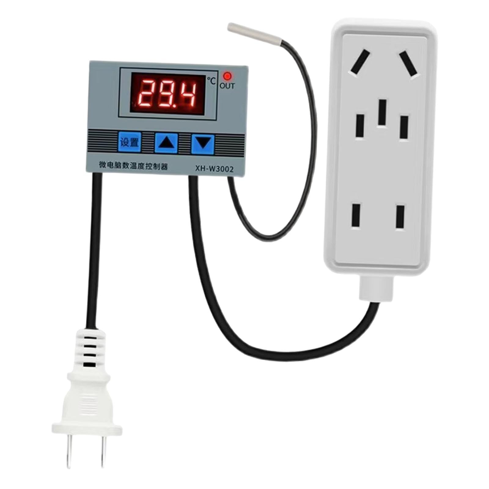 Generic Smart Temperature Regulator for Heating and Cooling Devices , 1m Probe