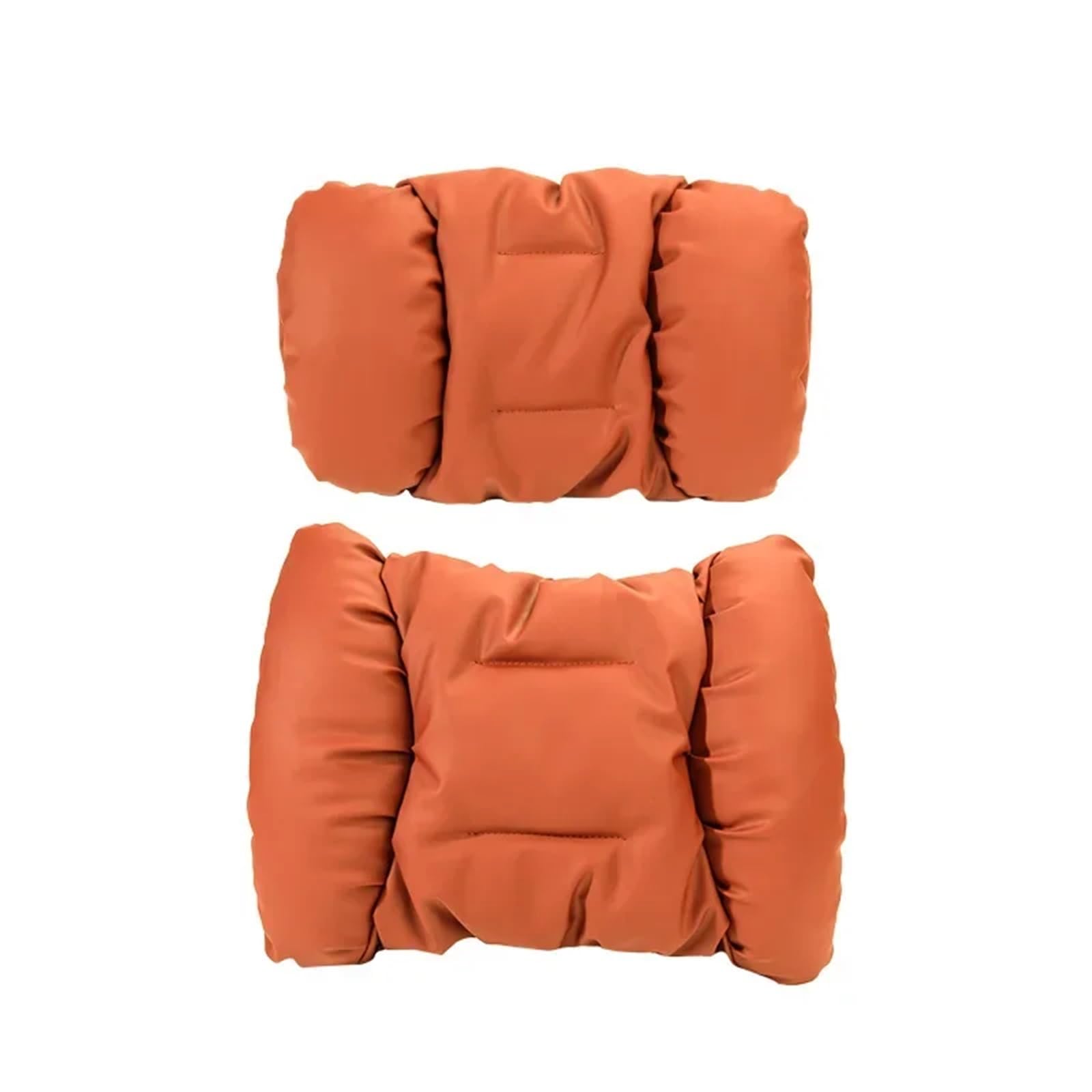 Car Pillow Driving Seat Cojín para el respaldo del cuello y reposacabezas del coche, resistente a las manchas, con sensación de montaje en el vehículo.(Headrest [Noble Black])