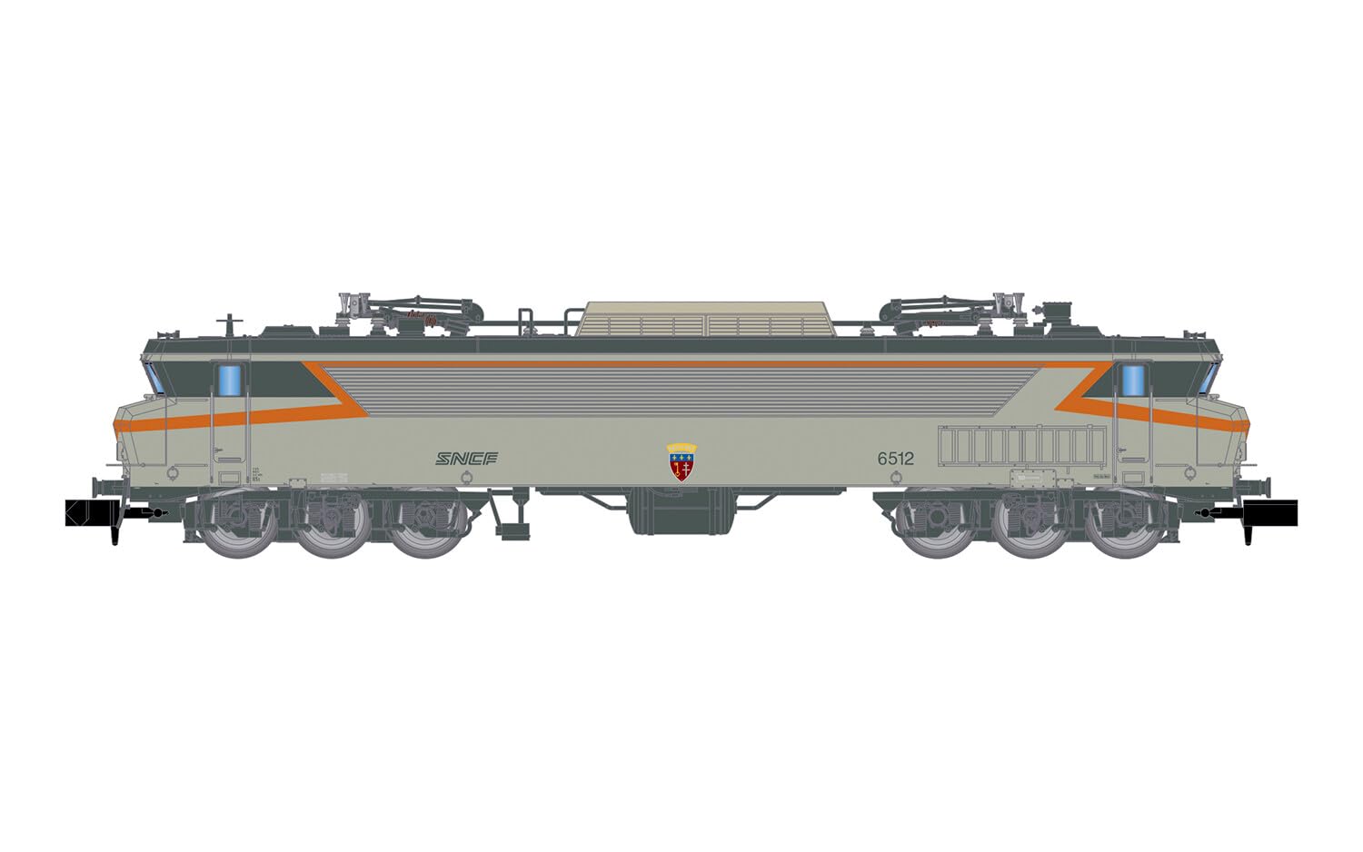 Arnold HN2588 SNCF, electric locomotive CC 6512 in betn livery, ep. IV Loco - Electric