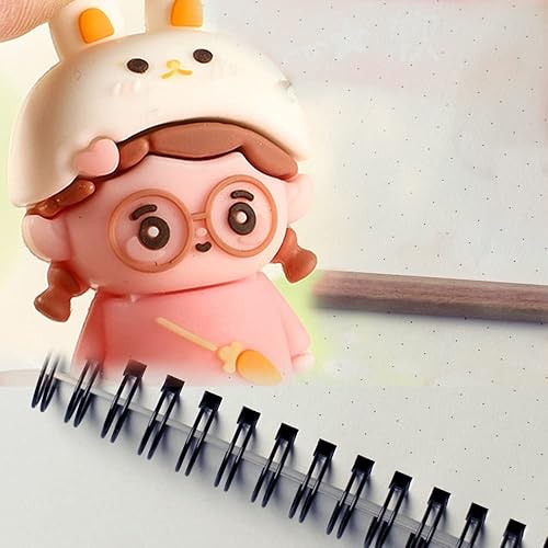 Miniatura 5 de BAIWANLCH Sacapuntas manuales y portátiles, sacapuntas de lápices de colores, mini sacapuntas de escritorio para lápices de colores para oficina,