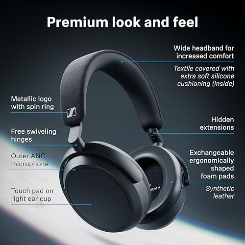 Sennheiser Momentum 4 Wireless ANC Headphones — view 9