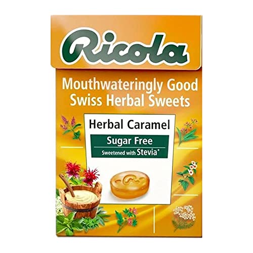 Image of Ricola Herbal Caramel Sugar Free, 2 X 45 G, 90 grams