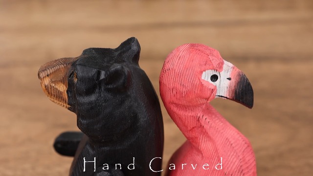 Amazon.com: Flamingo Shelf Sitters with Dangling Legs for Home