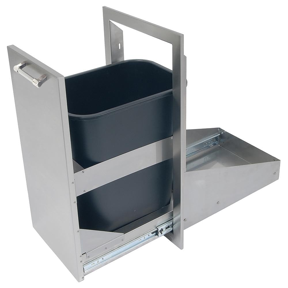 Amazon.com: Alfresco 15-Inch Stainless Steel Soft-Close Roll-Out