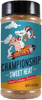 Roosters Championship - Sweet Heat Rub - Award Winning Seasoning - Large 11.4 oz