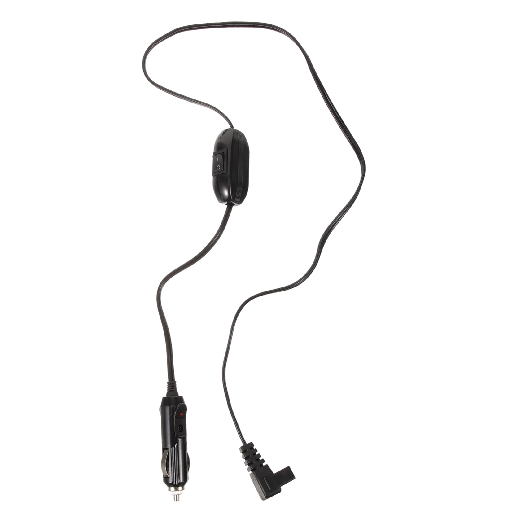 Parliky Car Fridge Power Extension Cord with Switch Durable Cable for Portable Refrigerators Compatible with Car Fridge Models Easy Plug and Play Design