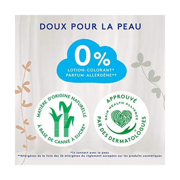Lotus Baby Douceur Naturelle Höschen, Größe 4 (9-14 kg), 1 Monat, 128 Slips – Bild 7