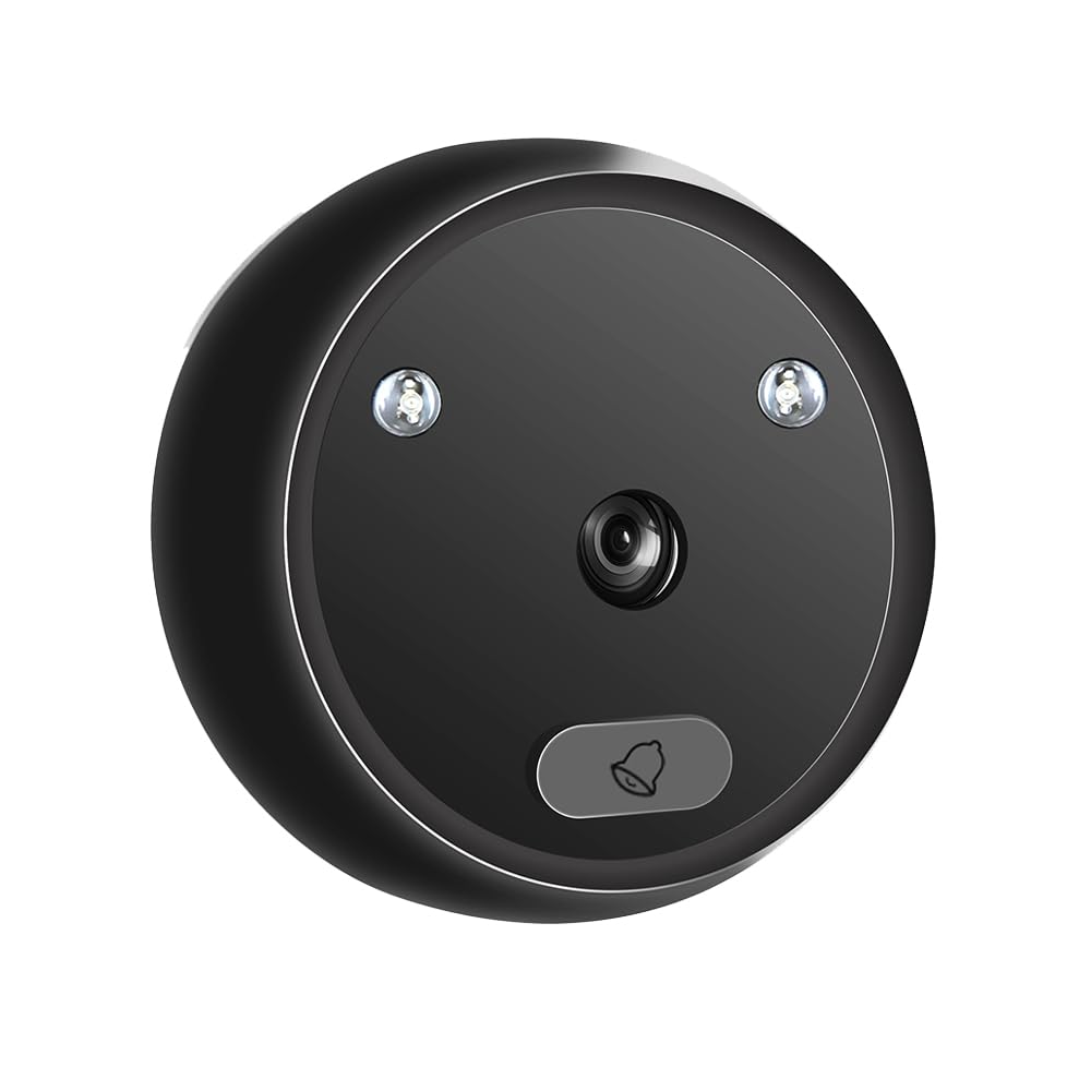 Kavolet Campanello WiFi, Campanello Video, Spioncino Digitale con Monitor Wireless, Vista dal Vivo Disponibile Visione Notturna Digitale Scatto Foto Sorveglianza Digitale Porta