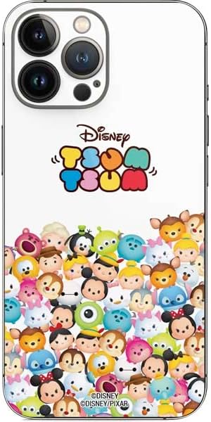 Skinit Decal Phone Skin Compatible with iPhone 14 Pro Max - Officially Licensed Disney Tsum Tsum Close up Characters Design