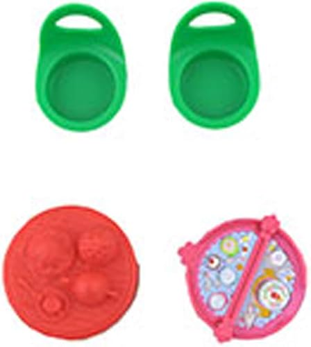 Miniatura 1 de Piezas de repuesto para el calendario de Adviento Fisher-Price Little People – DGF96 + GLK12 ~ Incluye 2 sillas verdes, 1 mesa roja y 1 mesa