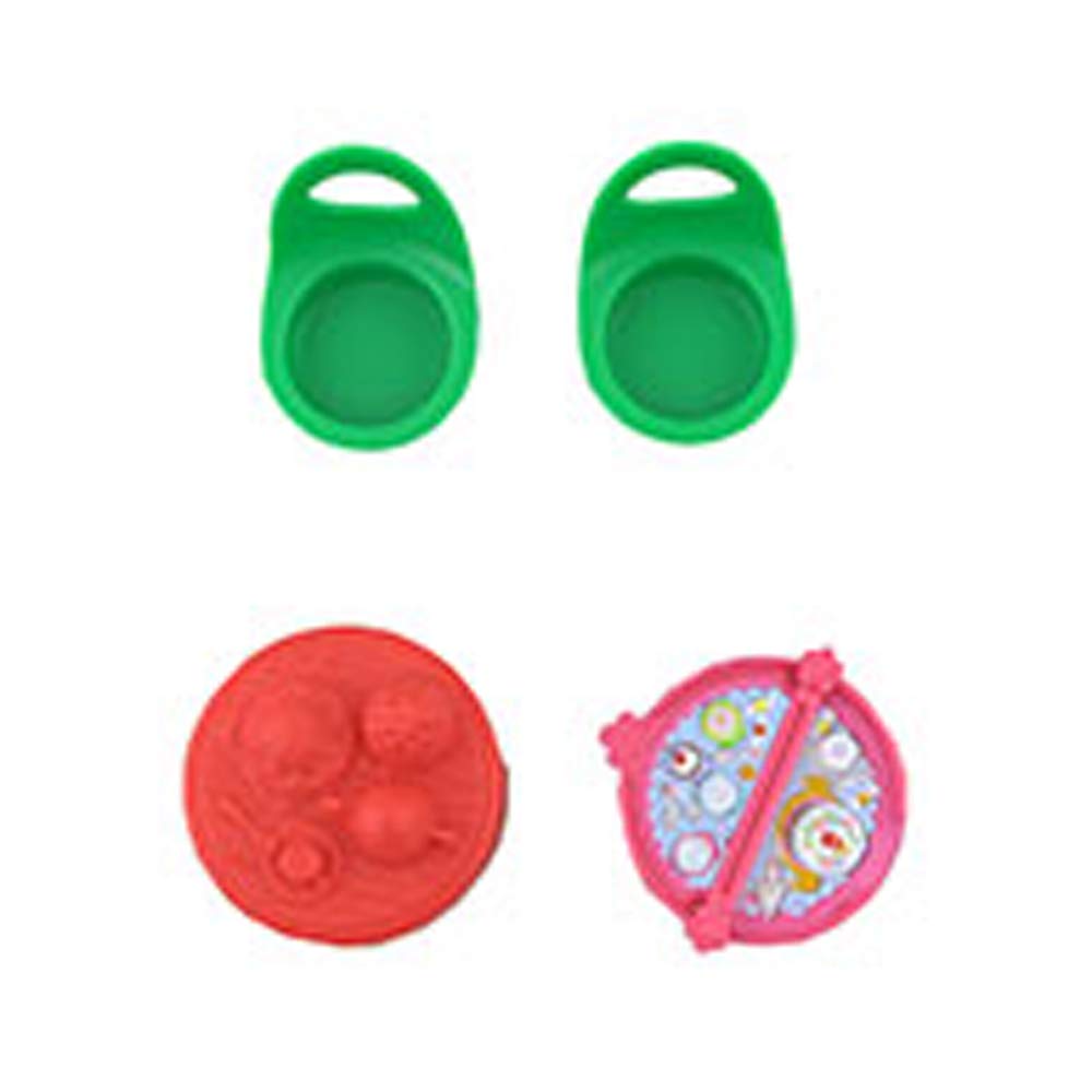 Replacement Parts for Fisher-Price Little People Advent Calendar - DGF96 + GLK12 ~ Includes 2 Green Chairs, 1 Red Table and 1 Pink Flip Top Table