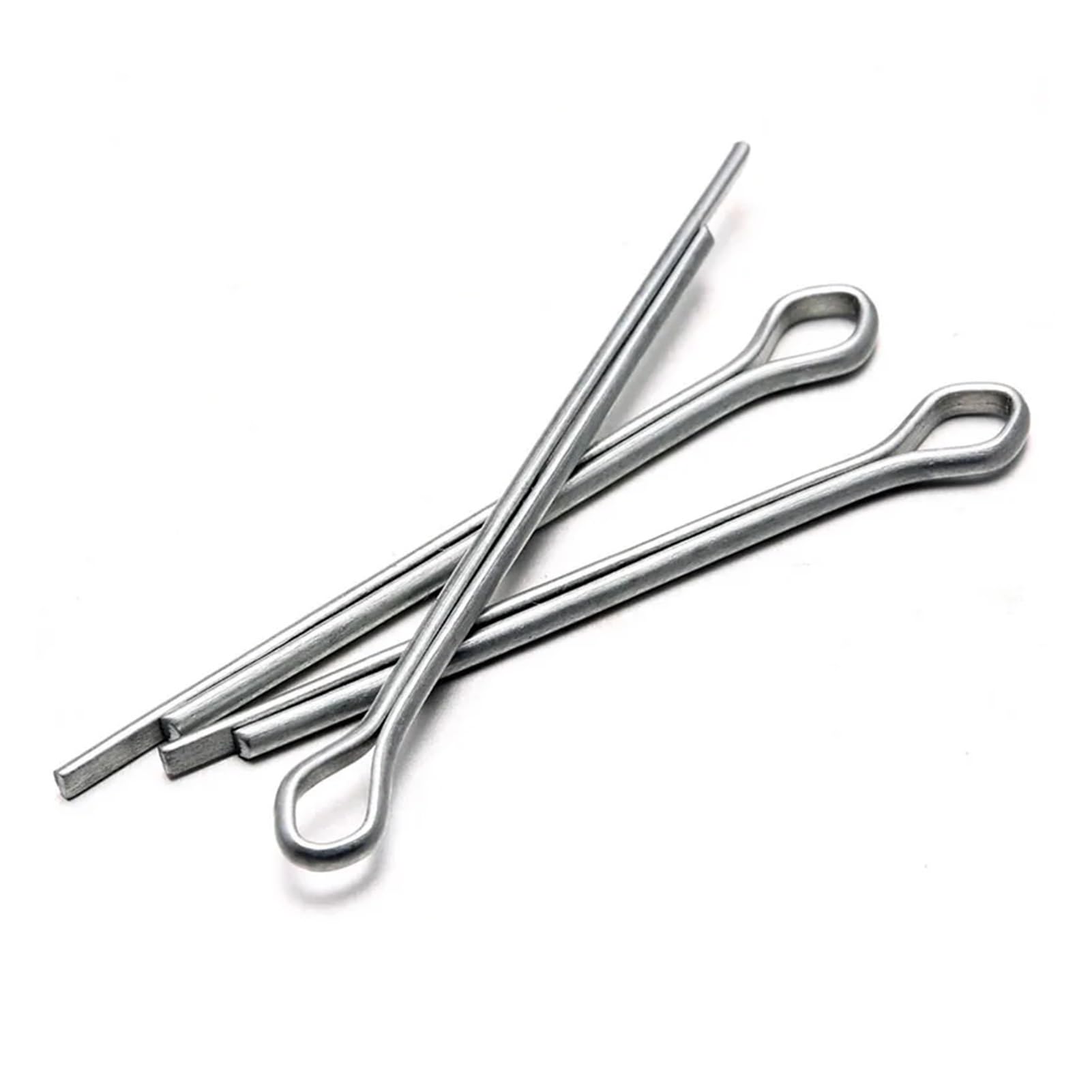 M8 M10 M12 Acciaio al Carbonio zincato a Forma di U Coppiglia a Molla Perno for Capelli Morsetto Diviso Clip Elastica Aperta for Trattore (Size : M8X120mm 10pcs)