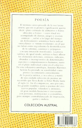 Antología de la poesía satírica: 1 (Clásica)