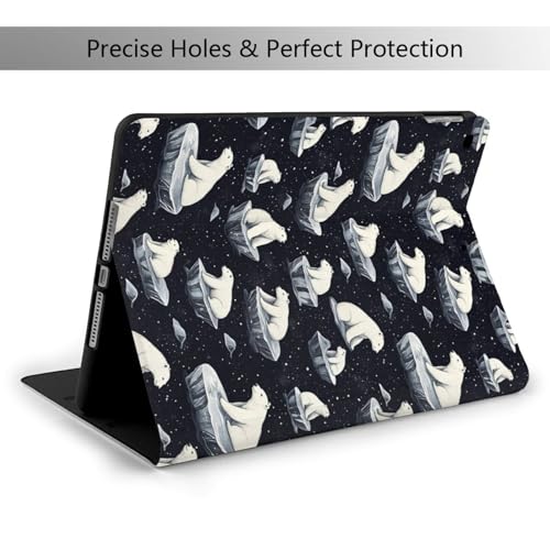 Housse de tablette iPad 10.2 compatible iPad 8e 7e génération ours