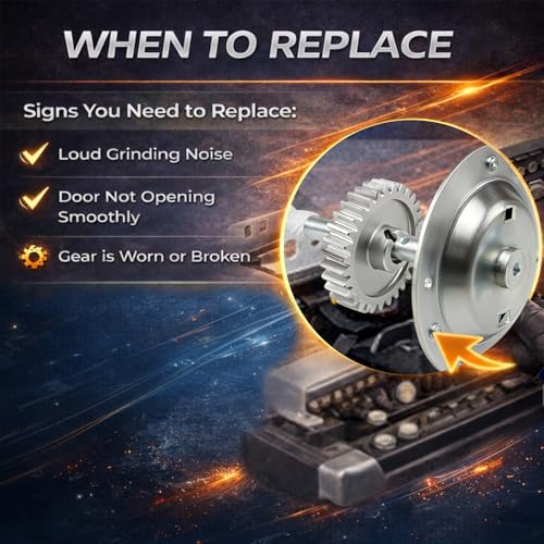 Image of Upgrade Gear and Sprocket Replacement Kit Compatible with Liftmaster, Chamberlain, Sears, Craftsman 1 /2 and 1 /3 HP Chain Drive Models Replace# 41c4220a 41A2827