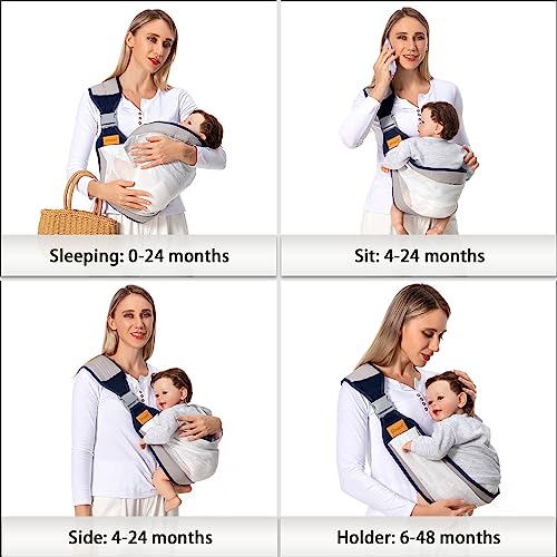 Shiaon COMOYA Baby Sling Carrier Newborn To Toddler thumb #2