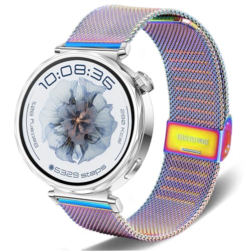 oh Huawei Watch GT5 Pro 42mm / GT5 41mm / GT4 41mm / Garmin Venu 3S / Fossil fB[X Gen 6 18mmɑΉ XeXX`[ ^ ~l[[ CbV p