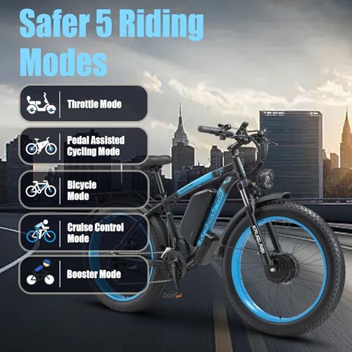 AWD Electric Bike 4000W Peak Power