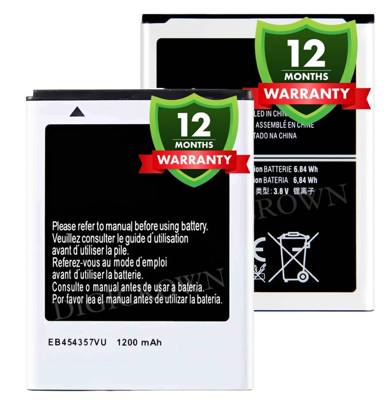 Image of Original EB454357VU Battery Compatible for Samsung Galaxy Y S5360 - (1200mAh) - 1 Year Warranty DF7