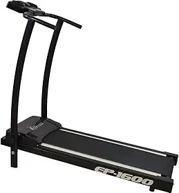 Poli Sports Esteira Eletronica EP1600 1.6hp Preta Bivolt
