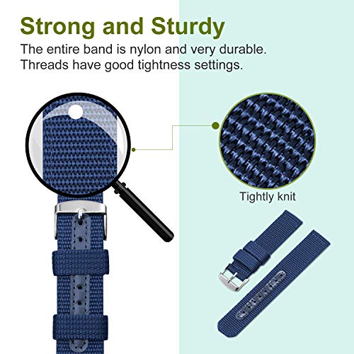 ULLCHRO Nylon Cinturini Orologi Alta qualità Tela