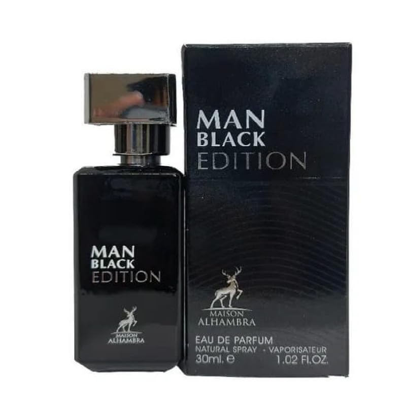 Man Black Edition Long Lasting Eau De Parfum- 30ml