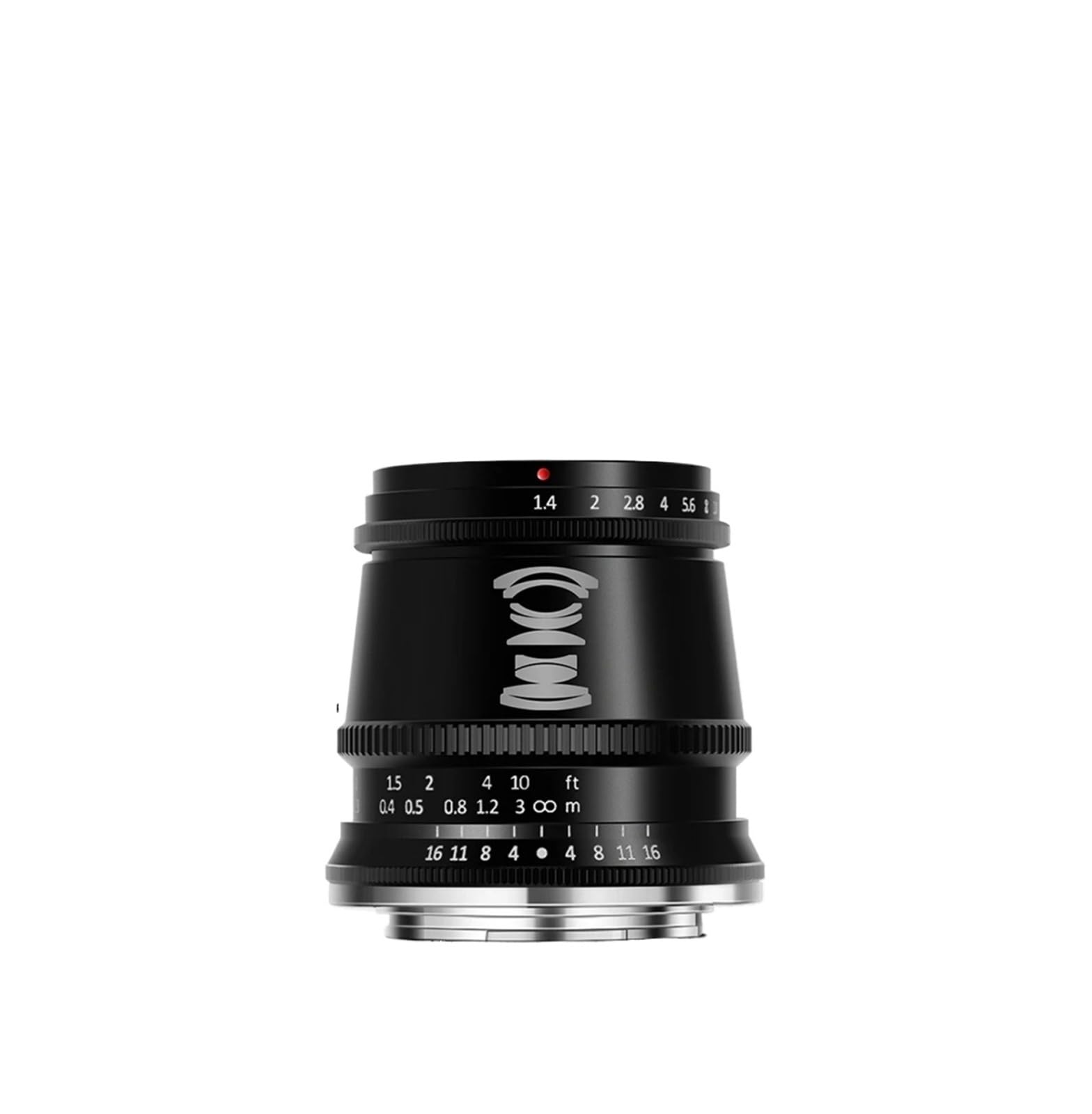 Camera Lens, 17mm F1.4 APS-C Manual Focus Portrait Photography Lens,Compatible for Sony E Fuji X Canon M M43,in Parts(35mm F1.4,Black,L-Mount)