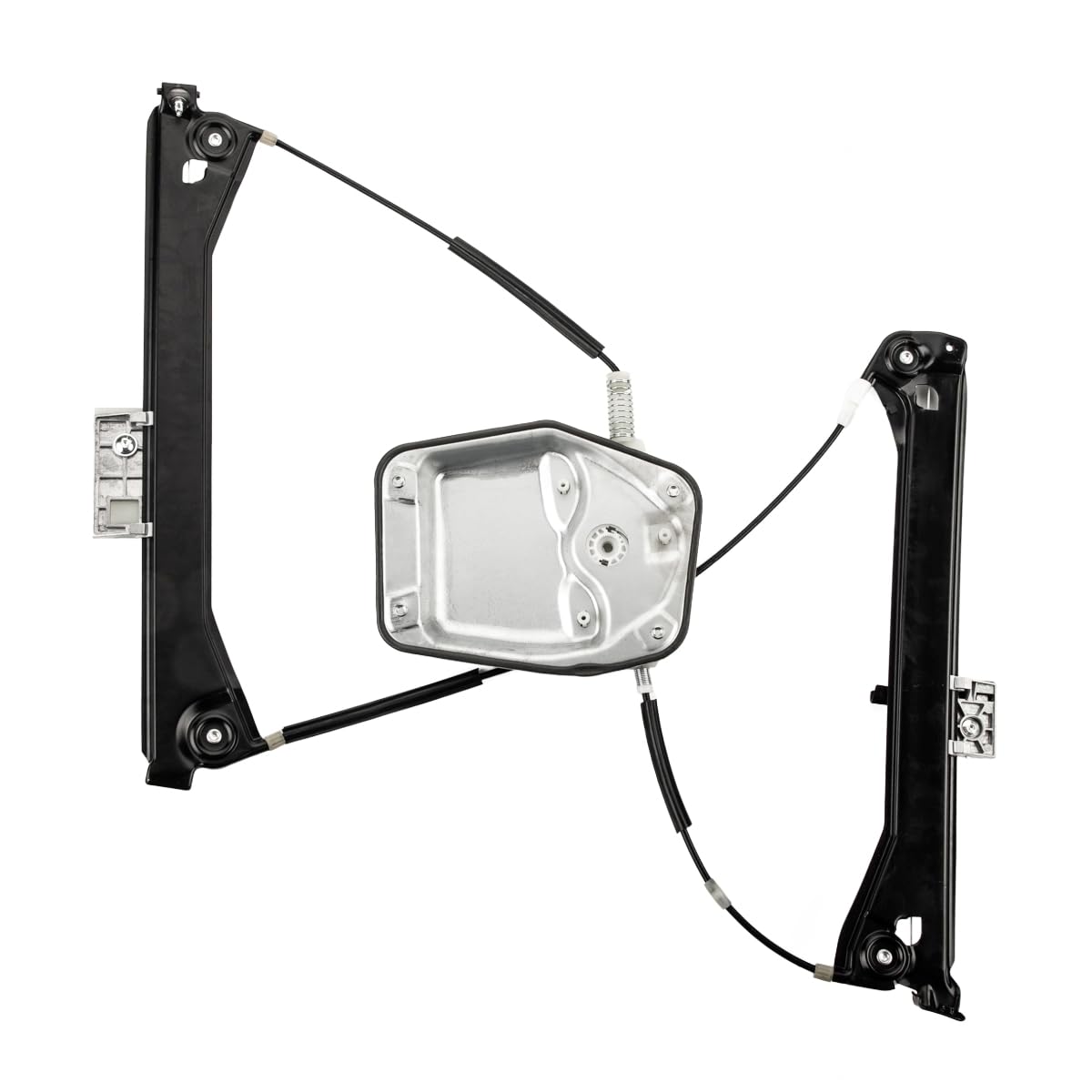 LST Elektrischer Fensterheber ohne Motor vorne links Fensterführung Fensterhebermechanismus kompatibel mit VW Eos 1F7 1F8 CC Cabrio Coupe 2006-2015