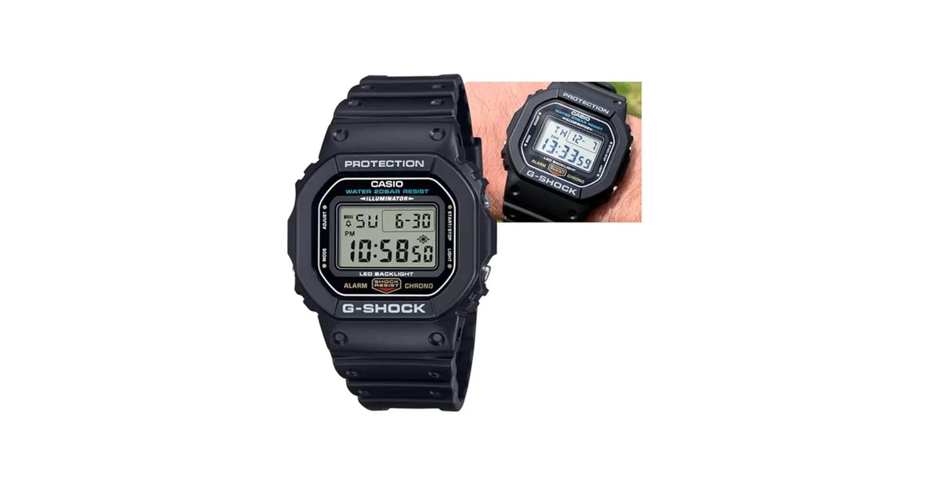 Amazon.com: Casio G-Shock Origin Digital Resin Strap G