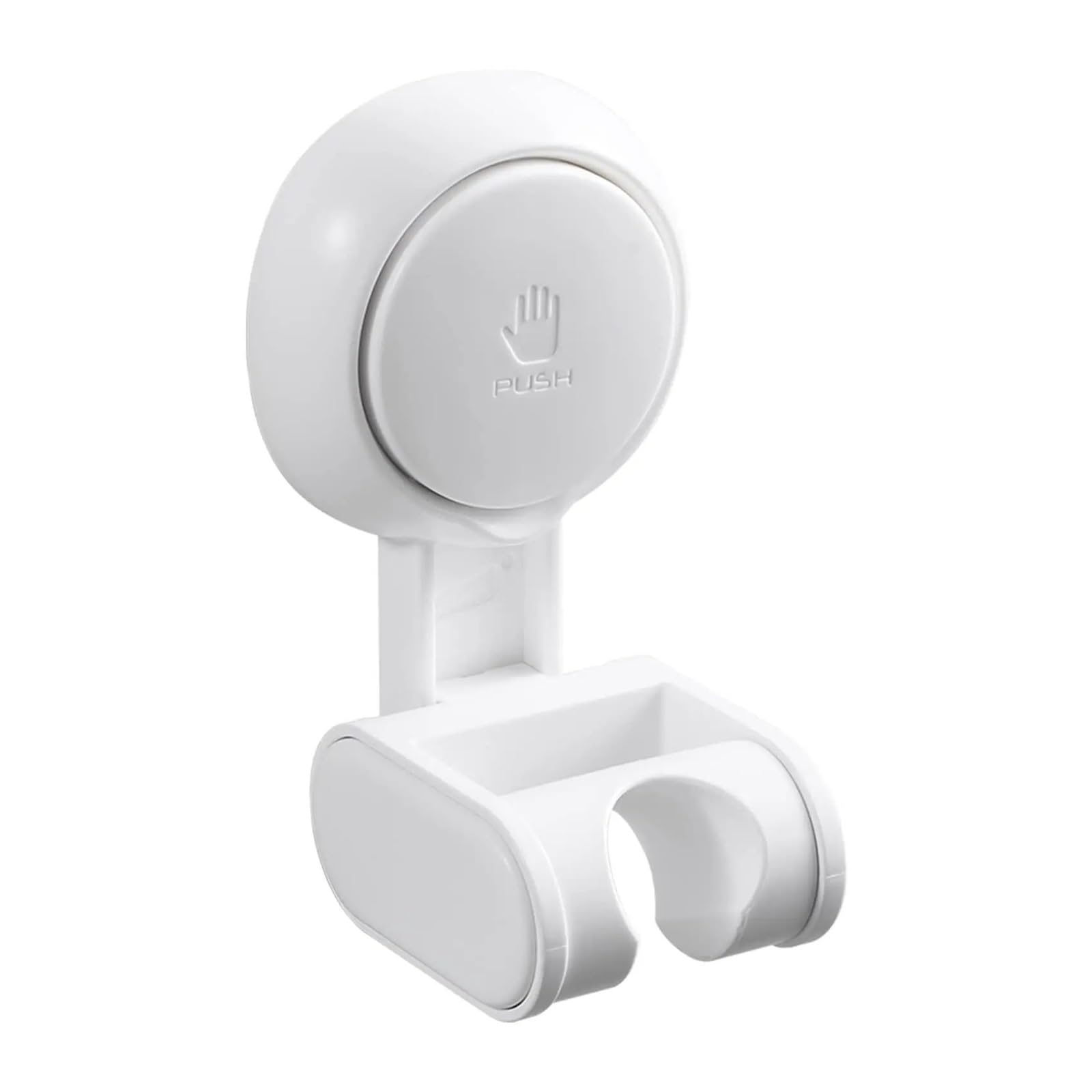 Soporte para Cabezal de Ducha Soporte for Cabezal de Ducha, Cabezal de Ducha de succión, Soporte de Pared Ajustable, Impermeable, Rosa, 0,7-0,9 Pulgadas, sin Taladro