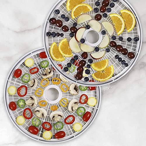 Image of Nesco FD-60 Snackmaster Express Food Dehydrator + Nesco LT-2SG Snackmaster Add-a-Tray, Set of 2