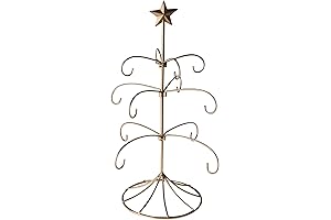 SIGNALS 18-Inch Table Top Christmas Tree Stand for 12 Ornaments - Bride&#x27;s...