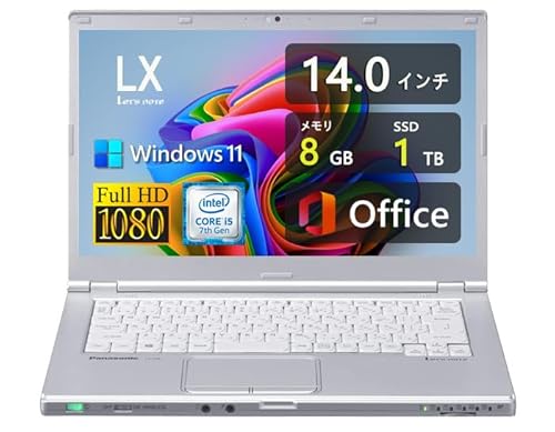 yςݕizEyʃfUC Let`s note CF-LX6 14C`FHD(1920x1080) - 7Core i5vZbT[ - 8GB - SSD 1TB - WebJ - WiFi&Bluetooth - HDM