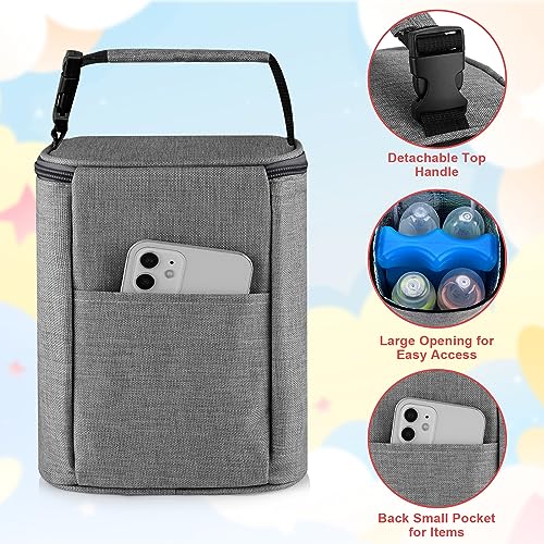 Accmor 4-Bottle Breastmilk Cooler Bag