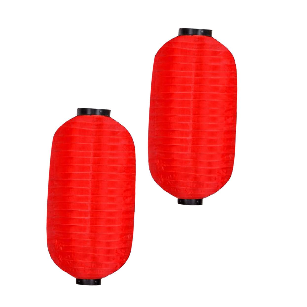 jojofuny 2pcs Cloth Art Lanterns for Year and Spring Festival Decorations Lanterns for Indoor and Outdoor Celebrations