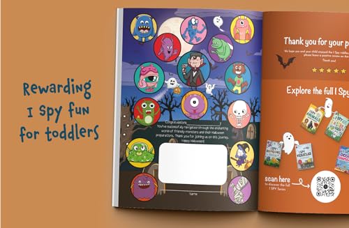 Lindesa Larch, Marlies I Spy Halloween: Search And Find Friendly Monsters On Halloween Night! A Cute Halloween Gift For Toddlers thumb #6