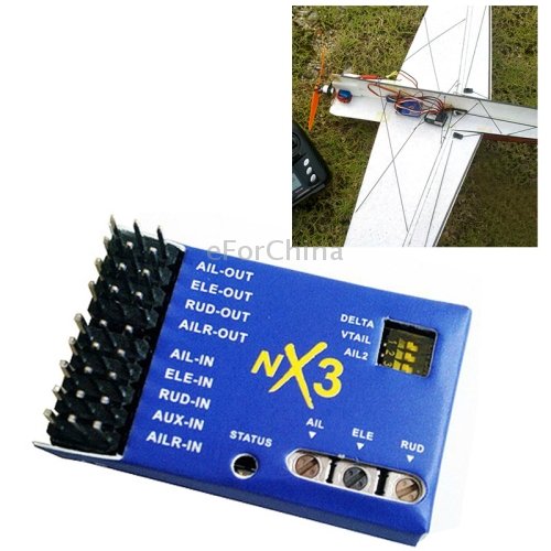 NX3 3D Flight Controller / Gyroscope Balancer for Fixedwing Aircraft Amazon.in Electronics