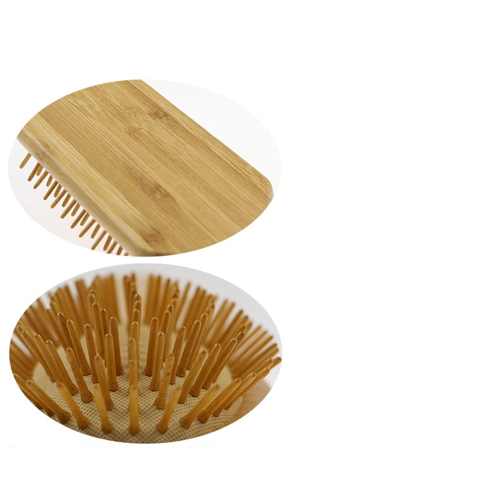 Szczotka do czesania dla mężczyzn i kobiet, grzebień do włosów, grzywa, drewniany grzebień do masażu, mini grzebień z poduszką powietrzną, solidny i trwały, przenośny, przenośny grzebień do włosów do