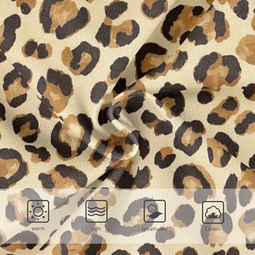 Animals Girls Underwear Toddlers 2t Cotton Panties for Girl Leopard Spots Black Brown Briefs Girls Undies3