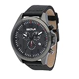 sector 255 chronograph watch Größe gehäuse : 46 mm Sector Herren Chronograph Quarz Uhr mit Leder Armband R3271690026