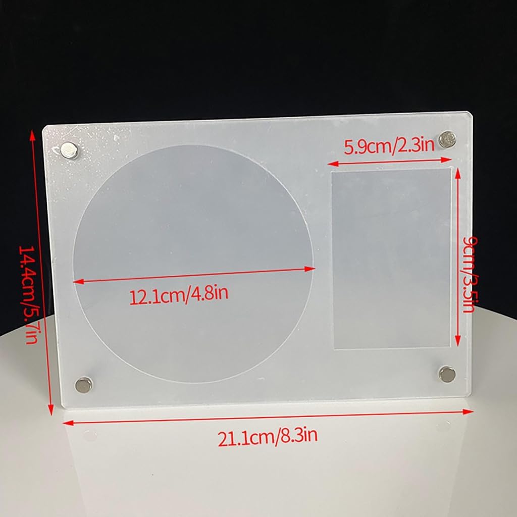 Acrylic Photocard Frame Display Holder Poster Display Stand Photo Holder