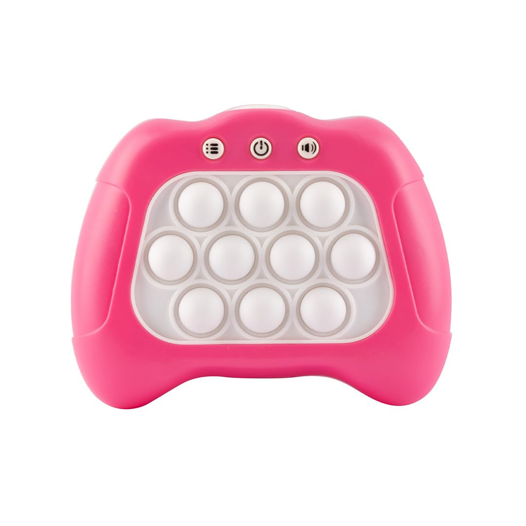 APLI Kids 19941 - Caja expositora con 8 Unidades de Juguete Electrónico Pop IT con Luces y Sonidos para Agilidad Mental y Reflejos, Niños y Adultos