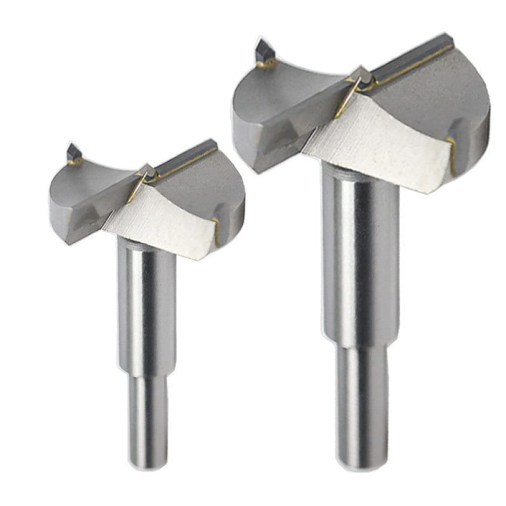 Brocas de perforación de acero al carbono de 15 mm-80 mm Juego de herramientas de corte de madera de carburo de tungsteno para carpintería con orificio autocentrante, 60 mm, redondo
