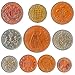 United Kingdom 10 Mixed Coins | British Currency | New Pence | Penny | Farthing | Shilling | Pound | Since 1953