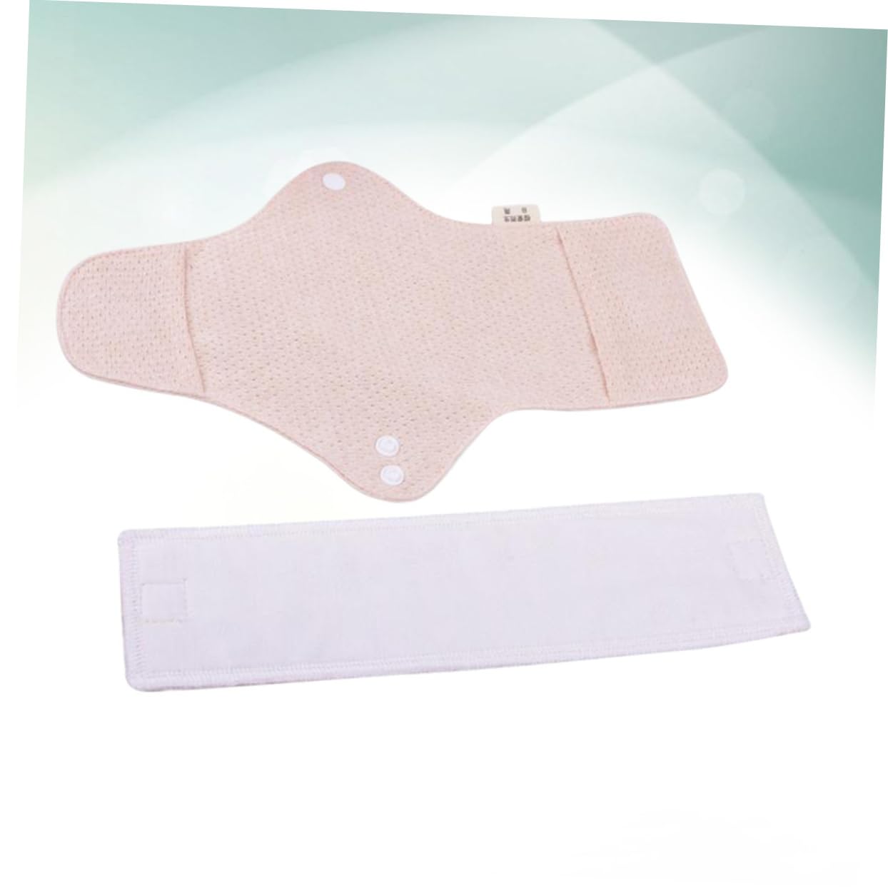FOMIYES 6 Piezas compresas menstruales reutilizables mama panty liners toalla sanitaria lavable bragas calzoncillos toalla higiénica portátil compresas menstruales de tela Núcleo central