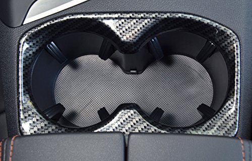 Cadre Décoratif Porte-gobelets Pour Peugeot 3008 GT / 5008 II 2017-2022 – En Acier Inox, Pose Adhésive 3M – Accessoire Intérieur 5008 Peugeot Accessoires