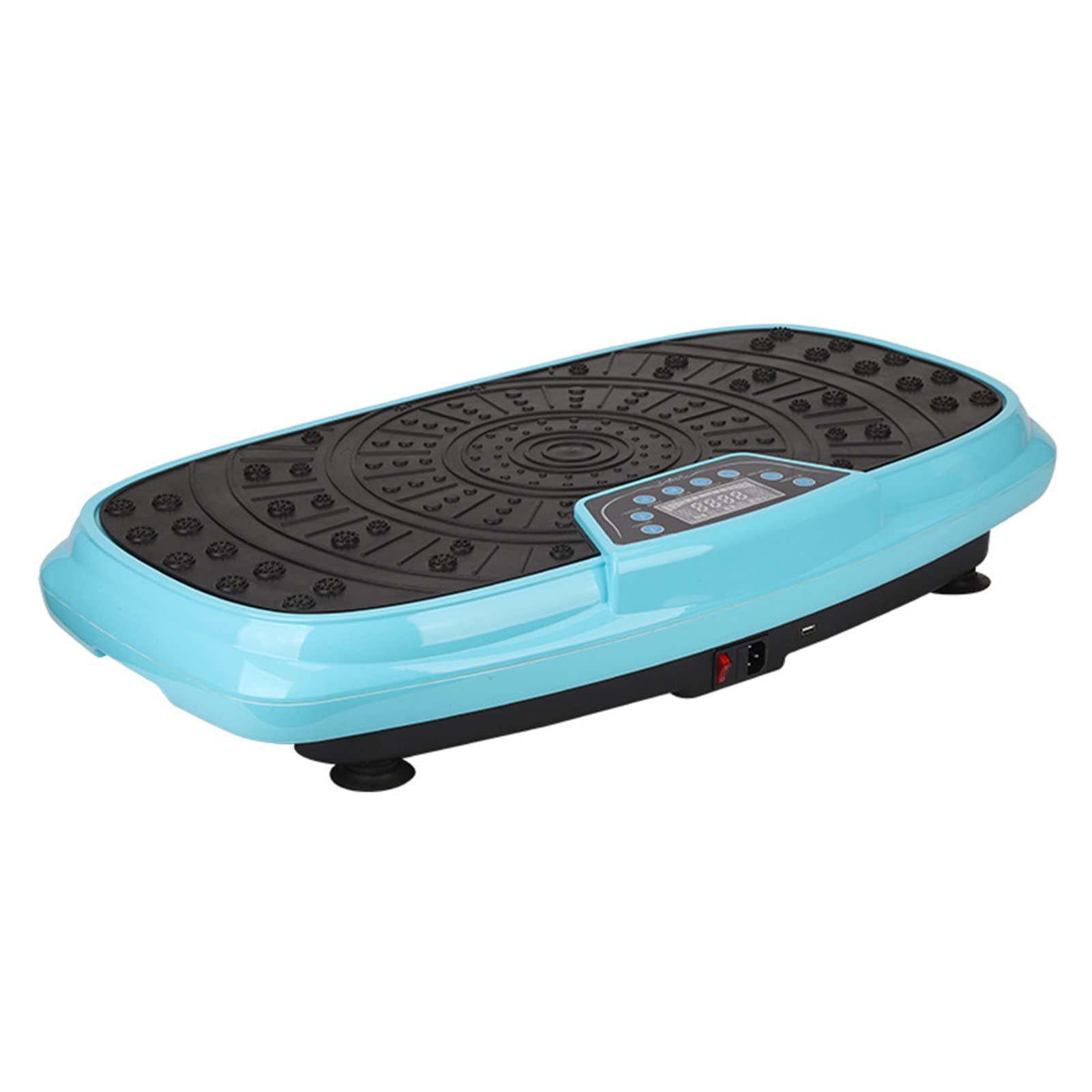 Vibration Plate Exercise Machine - Full Body Vibration Fitness Platform Equipment for Home Travel Workout Weight Loss Toning